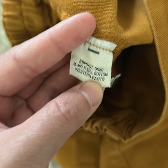 Big Bud Press Orange Floral Wide Leg Pants - Picture 9 of 10